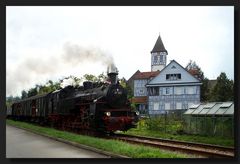 Mitten durch Rudersberg...