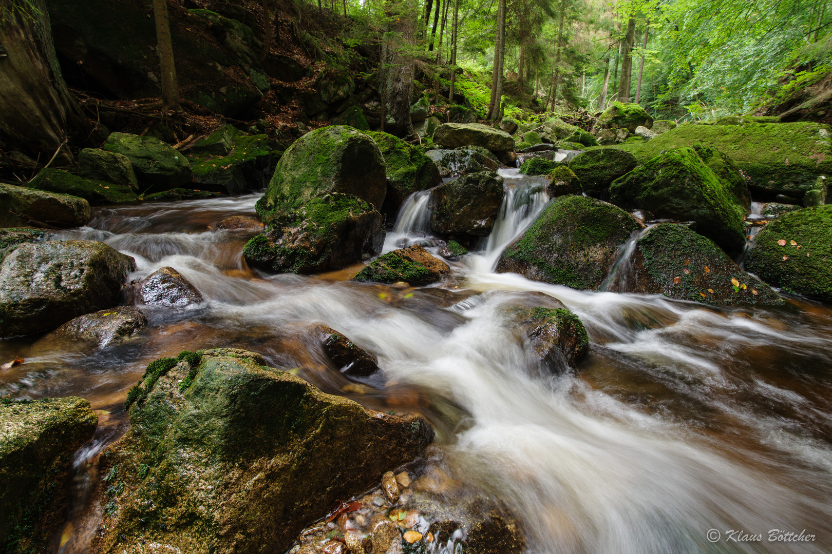 Mitten im Fluss...