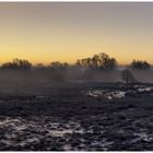 Mitten im Moor - kurz vor Sonnenaufgang