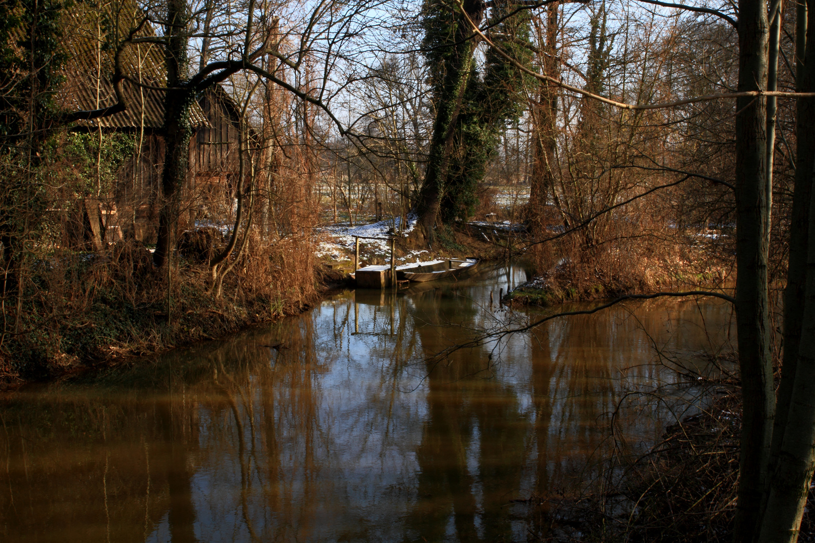 ...mitten im Spreewald...