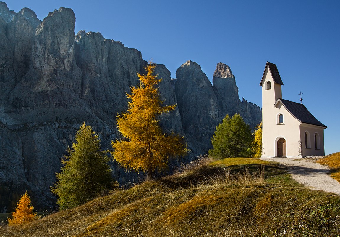 mitten in den Dolomiten