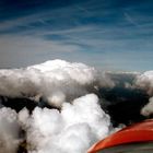 Mitten in den Wolken