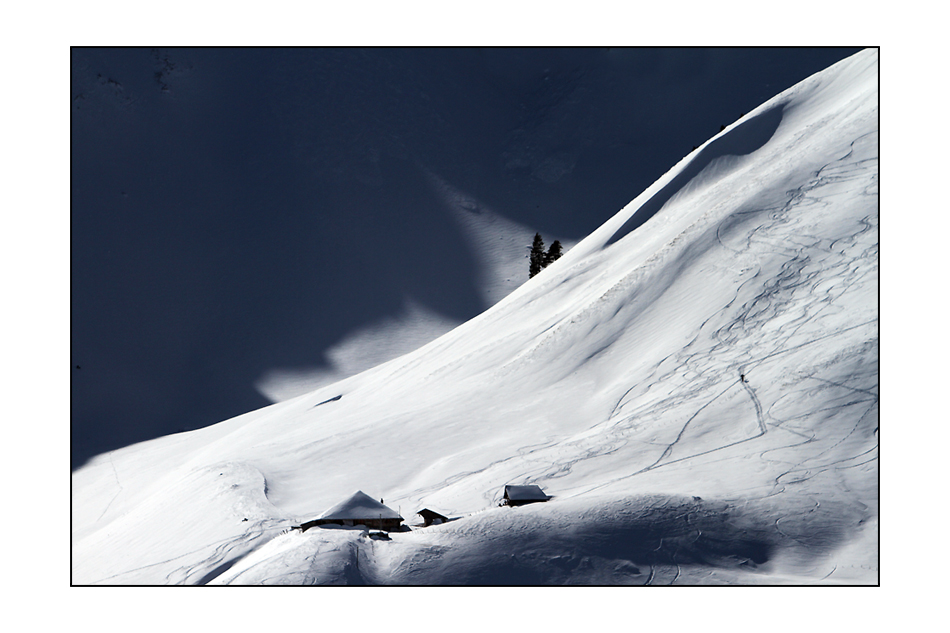 Mitten in der Berglandschaft...