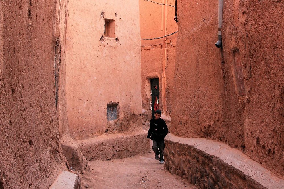 Mitten in der Kasbah