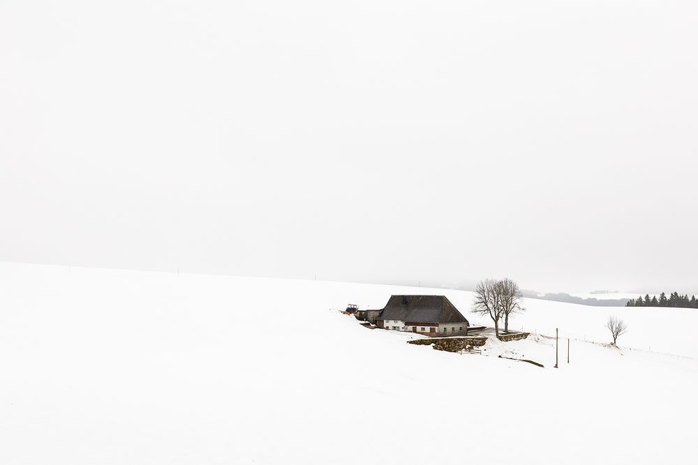 Mitten in der Landschaft