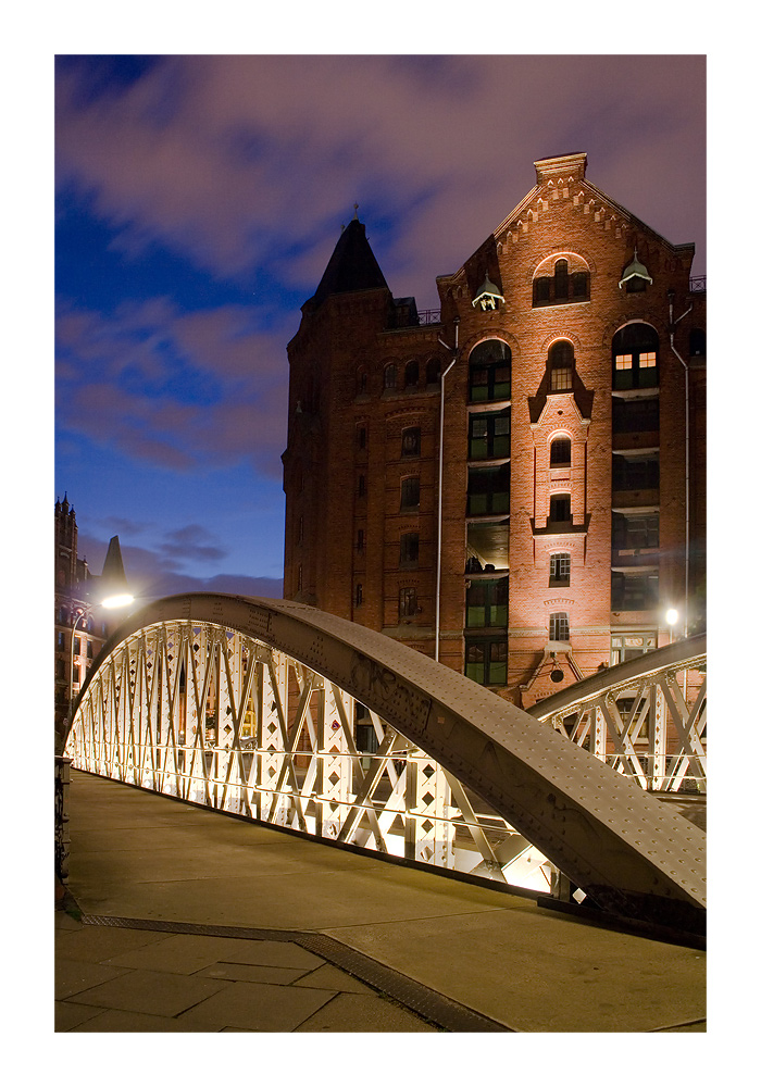 Mitten in der Speicherstadt