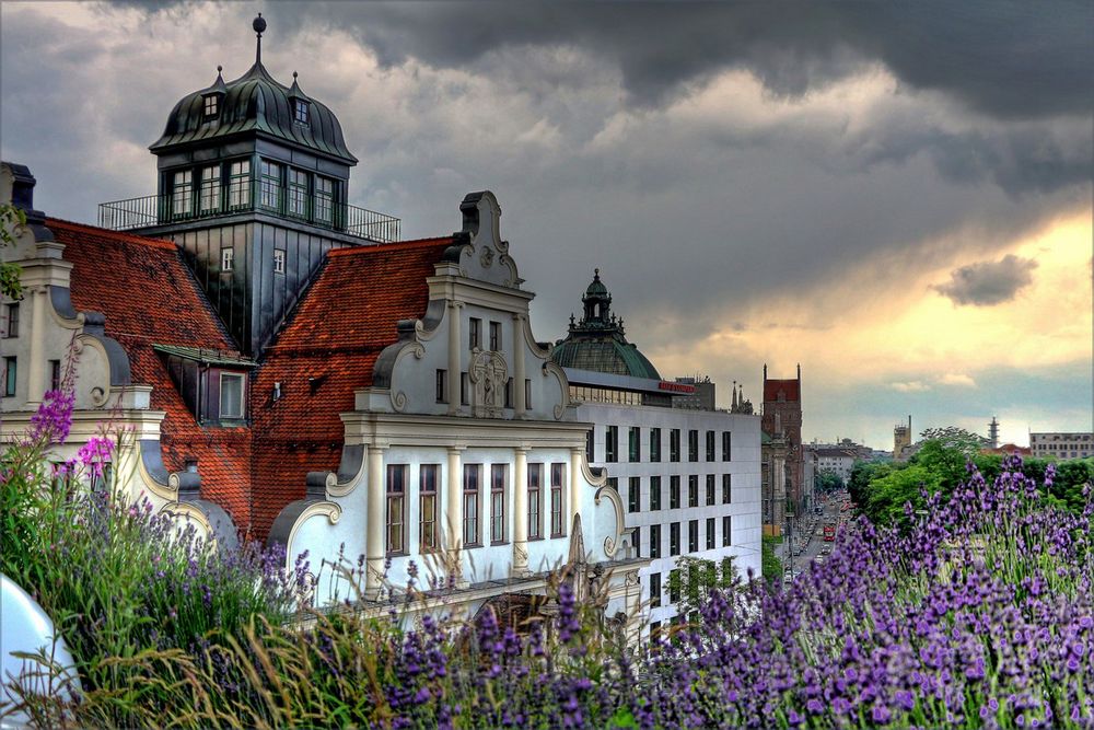 Mitten in der Stadt