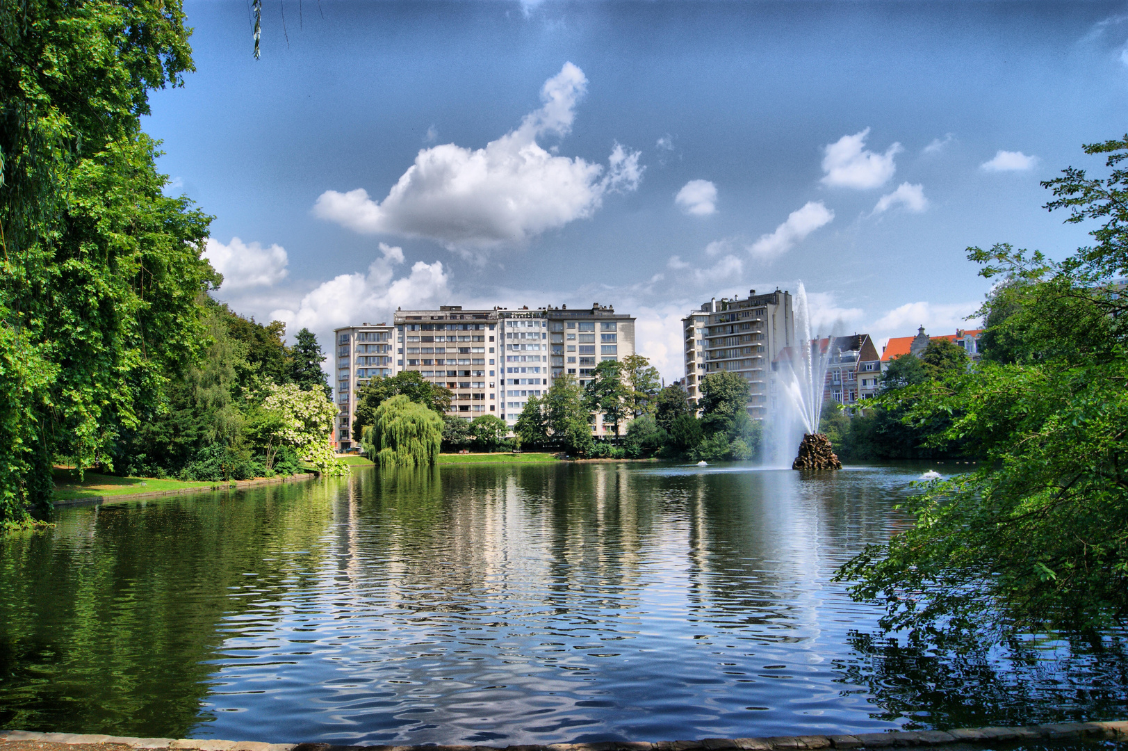 Mitten in der Stadt