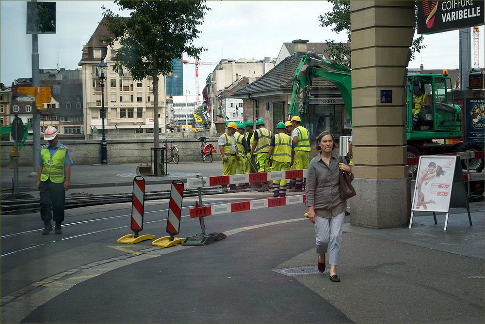 Mitten in der Stadt