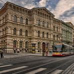 Mitten in der Stadt Prag