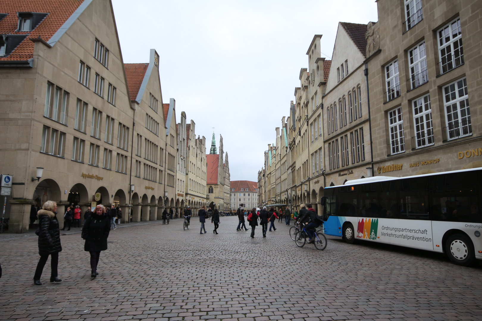 Mitten in Münster....