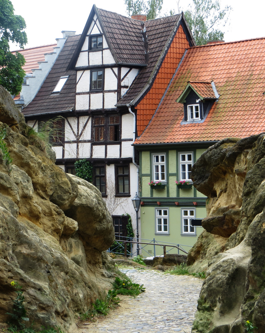 Mitten in Quedlinburg