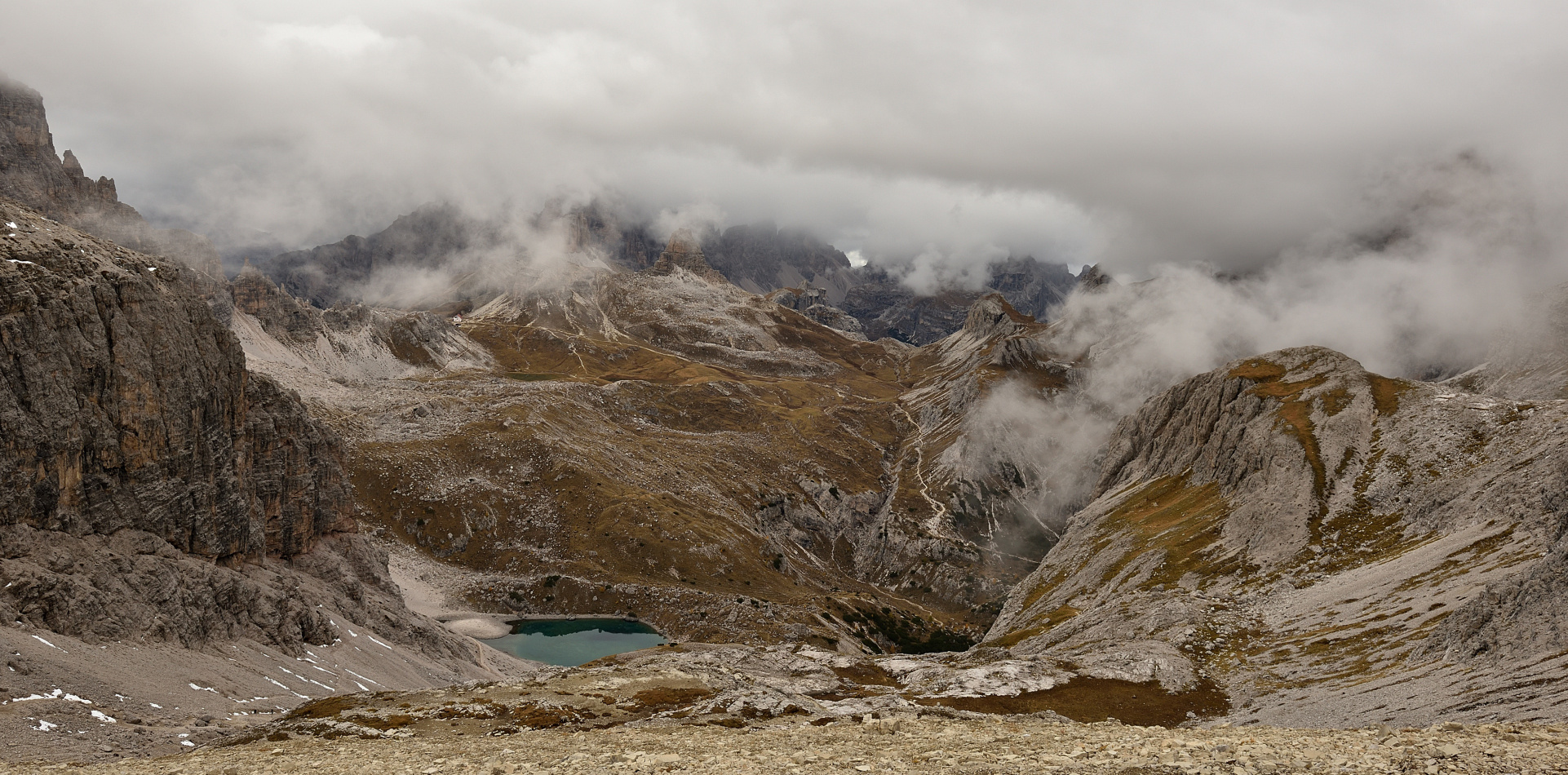 "Mittendrin im Wolkenspektakel"