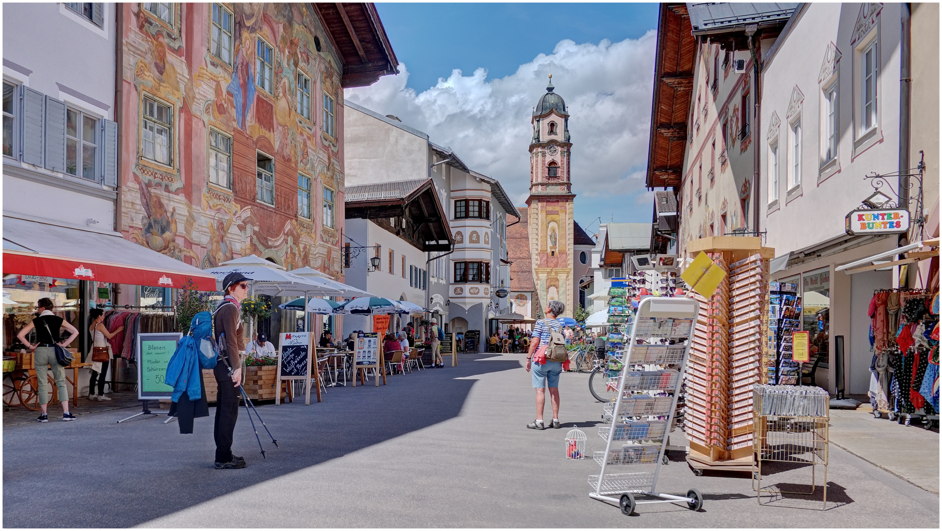 Mittenwald  2022-05-27  Stadtansicht (HDR-Technik)