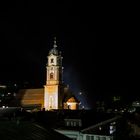 Mittenwald - Kirche bei Nacht
