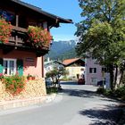 Mittenwald - romantische Ortsszene