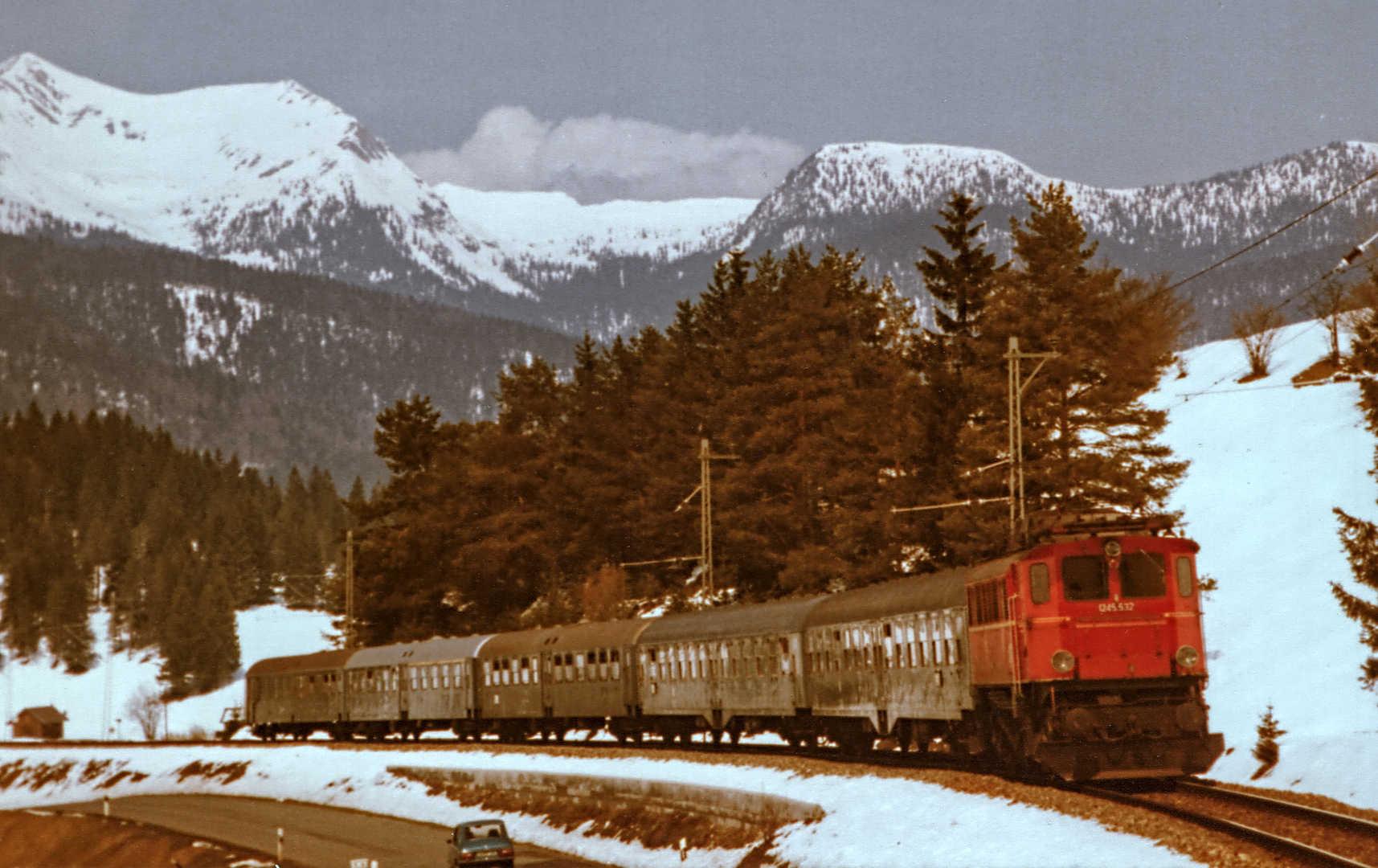 Mittenwaldbahn anno dazumal