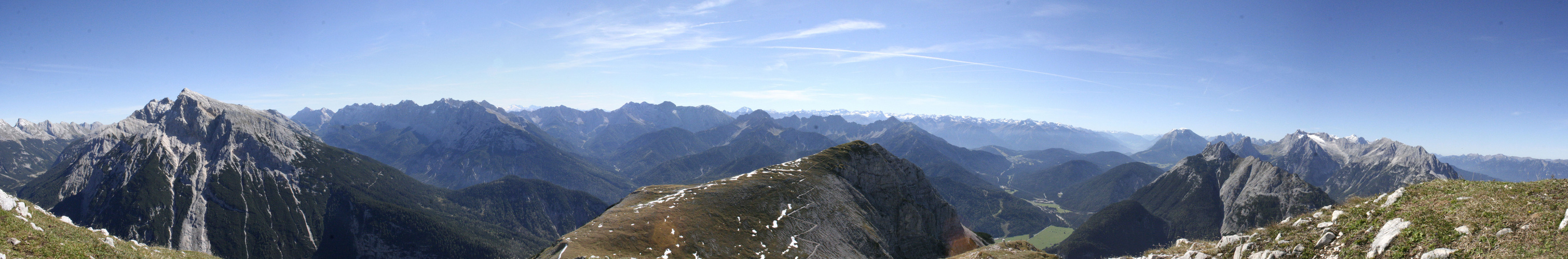 Mittenwalder Höhensteig Panorama