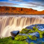 Mitternacht am Dettifoss