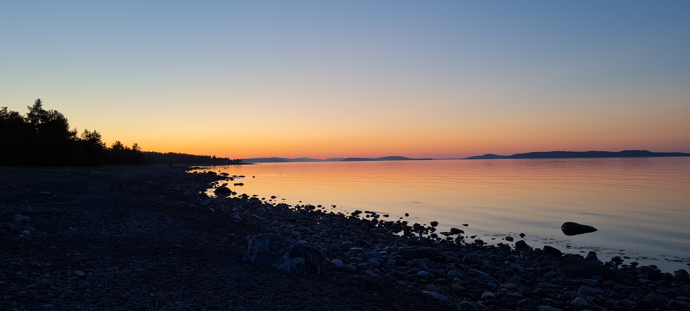 Mitternacht am Meer