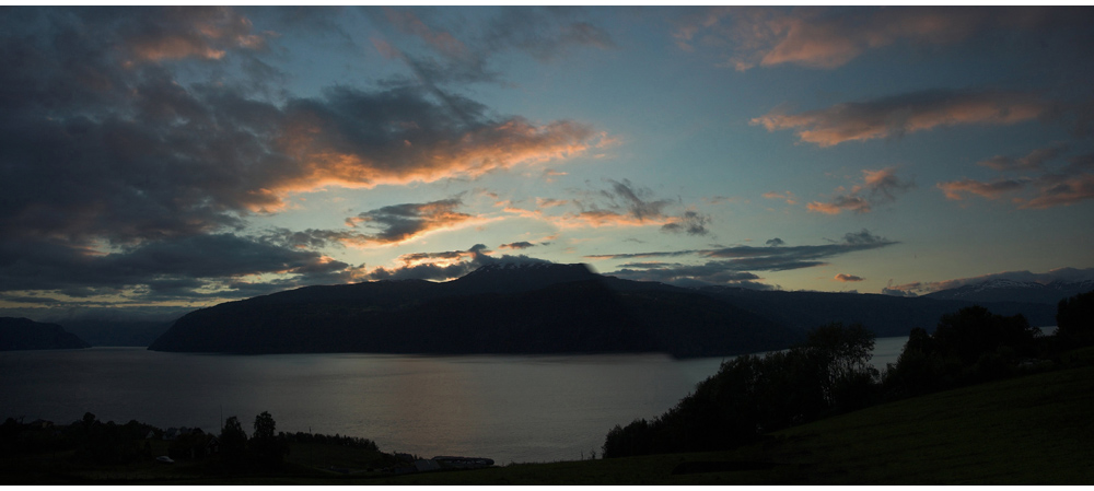 Mitternacht am Nordfjord