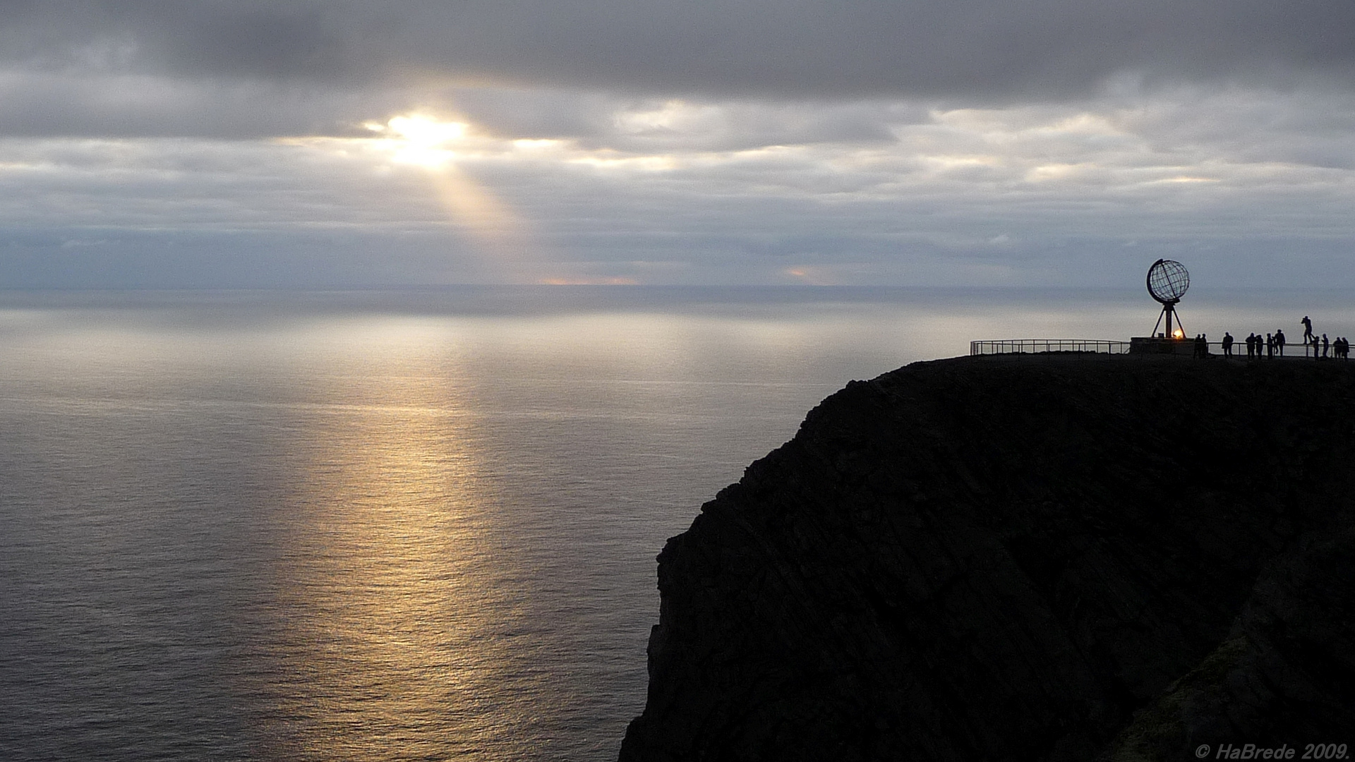 Mitternacht am Nordkap