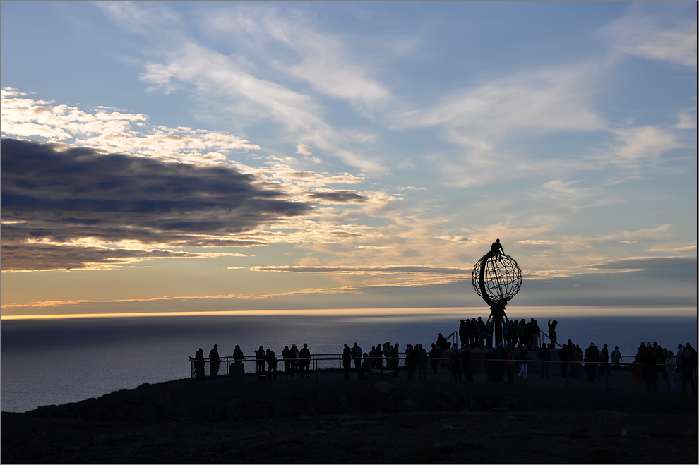 Mitternacht am Nordkap