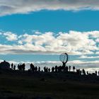 Mitternacht am Nordkapp