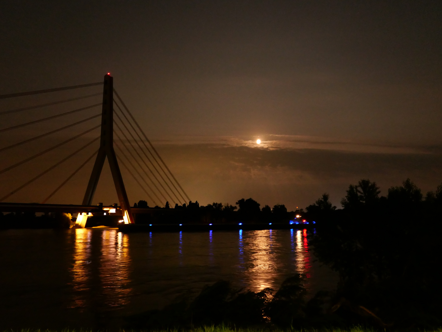 Mitternacht am Rhein 1