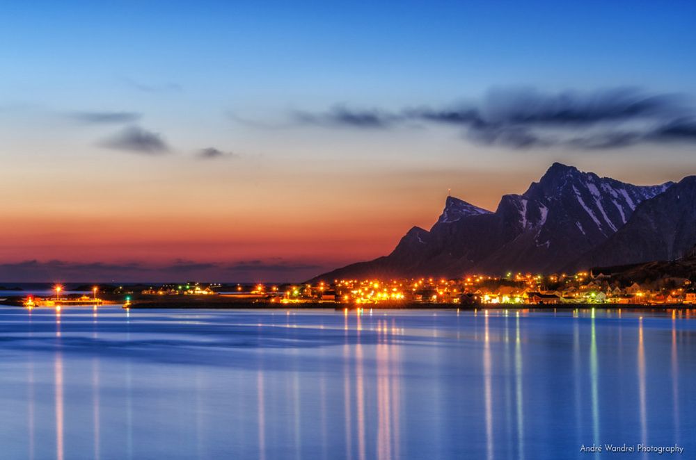 Mitternacht auf den Lofoten