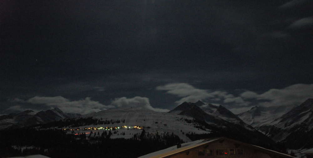 Mitternacht auf der Piste