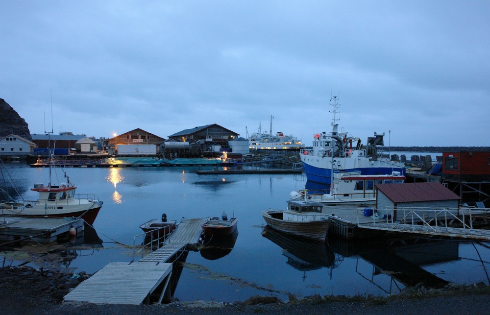 Mitternacht auf Lovund