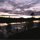 Mitternacht im Fjäll