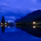 Mitternacht im Juni am Caledonian Canal