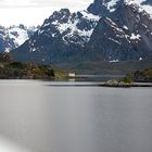 Mitternacht im Raftsund (Norwegen)