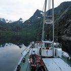 Mitternacht im Trollfjord