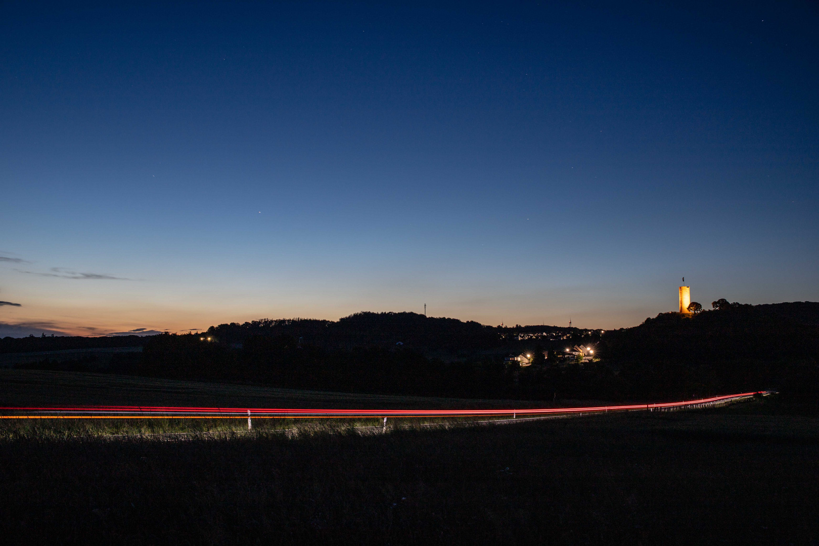 Mitternacht im Westerwald 