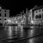 Mitternacht in der Altstadt von Dubrovnik .....