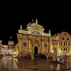 Mitternacht in der Altstadt von Dubrovnik - die Kathedrale .....