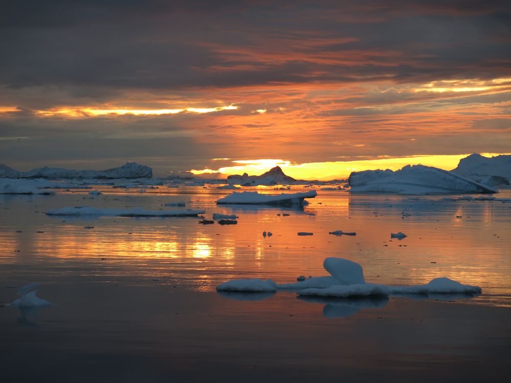 Mitternacht in Ilulissat