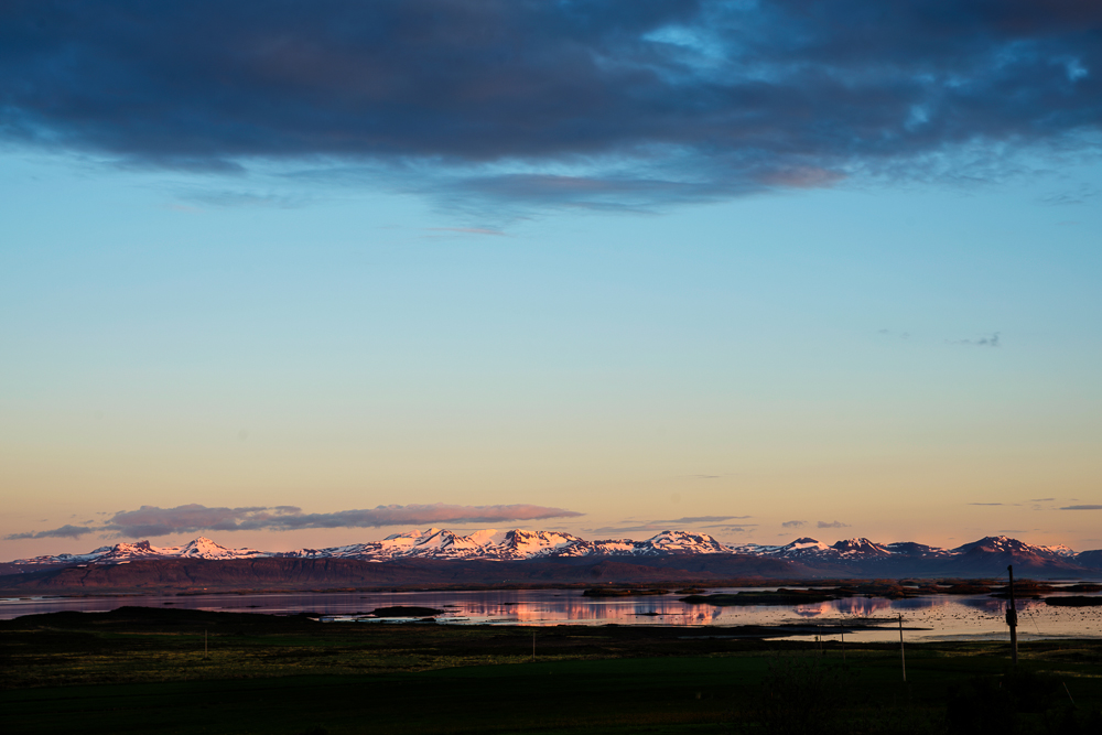 Mitternacht in Island