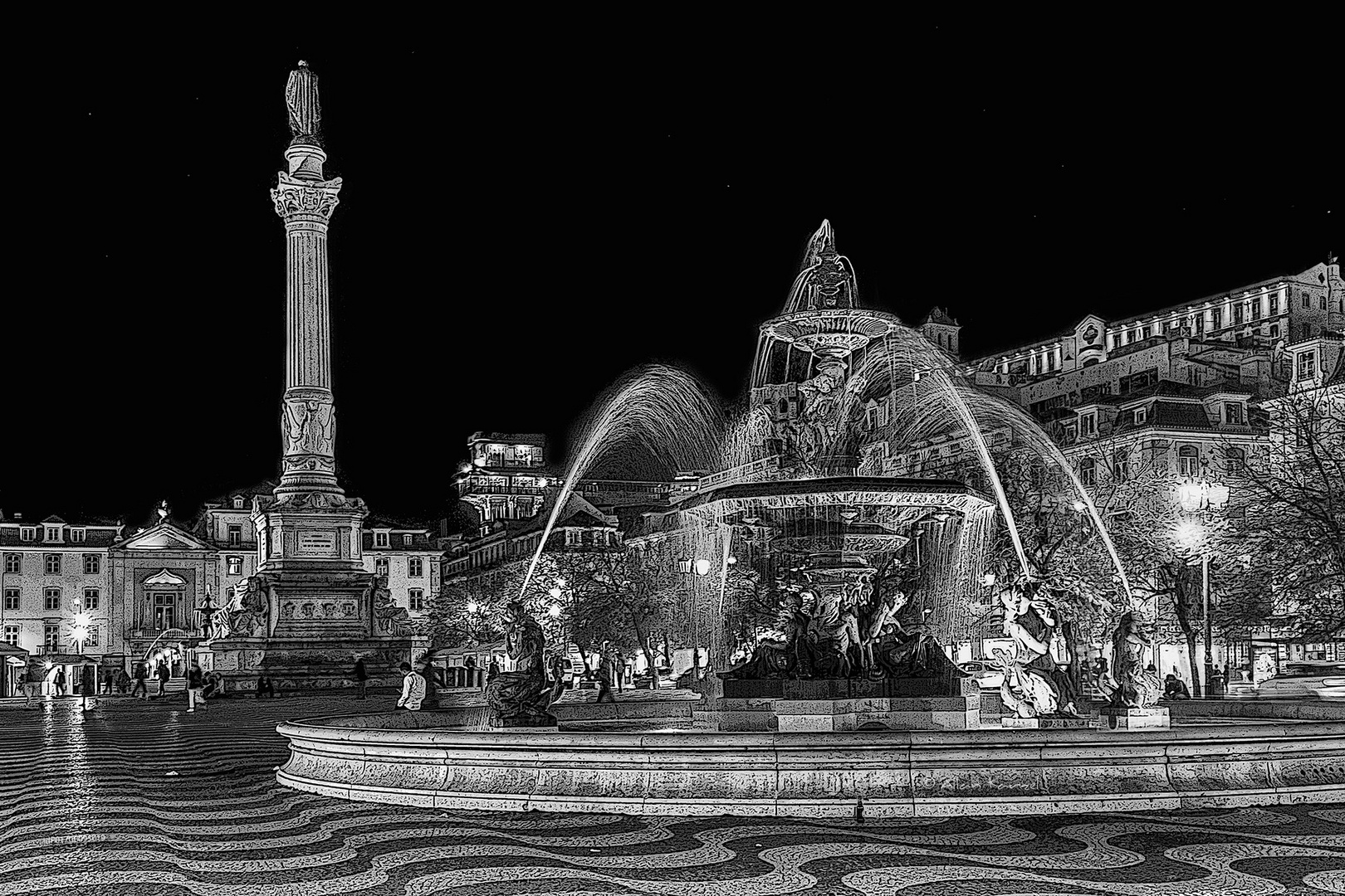 Mitternacht in Lissabon