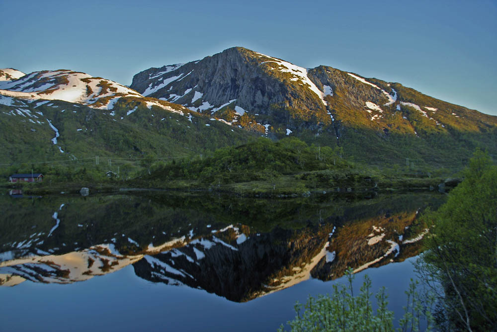 Mitternacht in Norwegen von René W