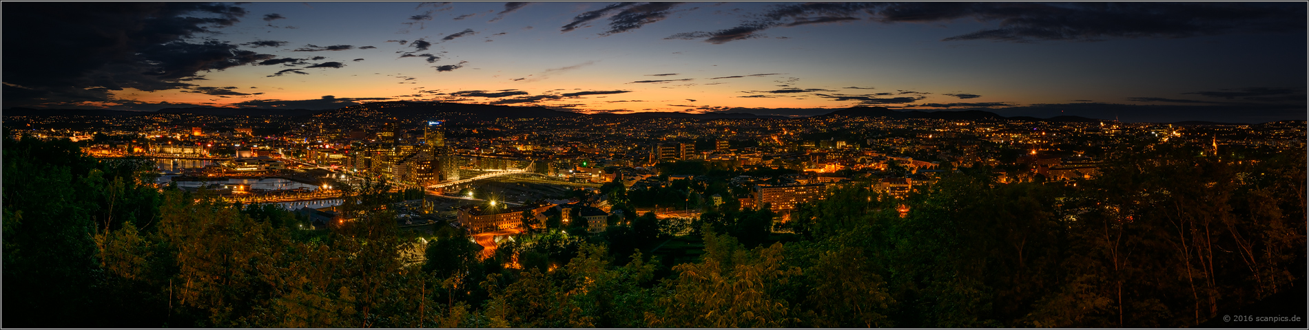 Mitternacht in Oslo