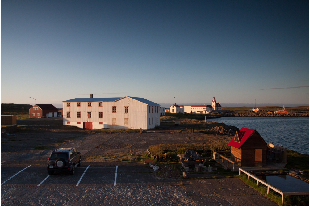 Mitternacht in Raufarhöfn