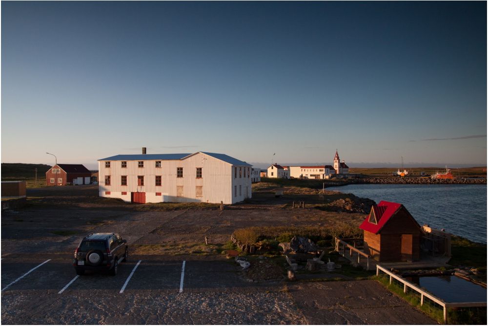 Mitternacht in Raufarhöfn