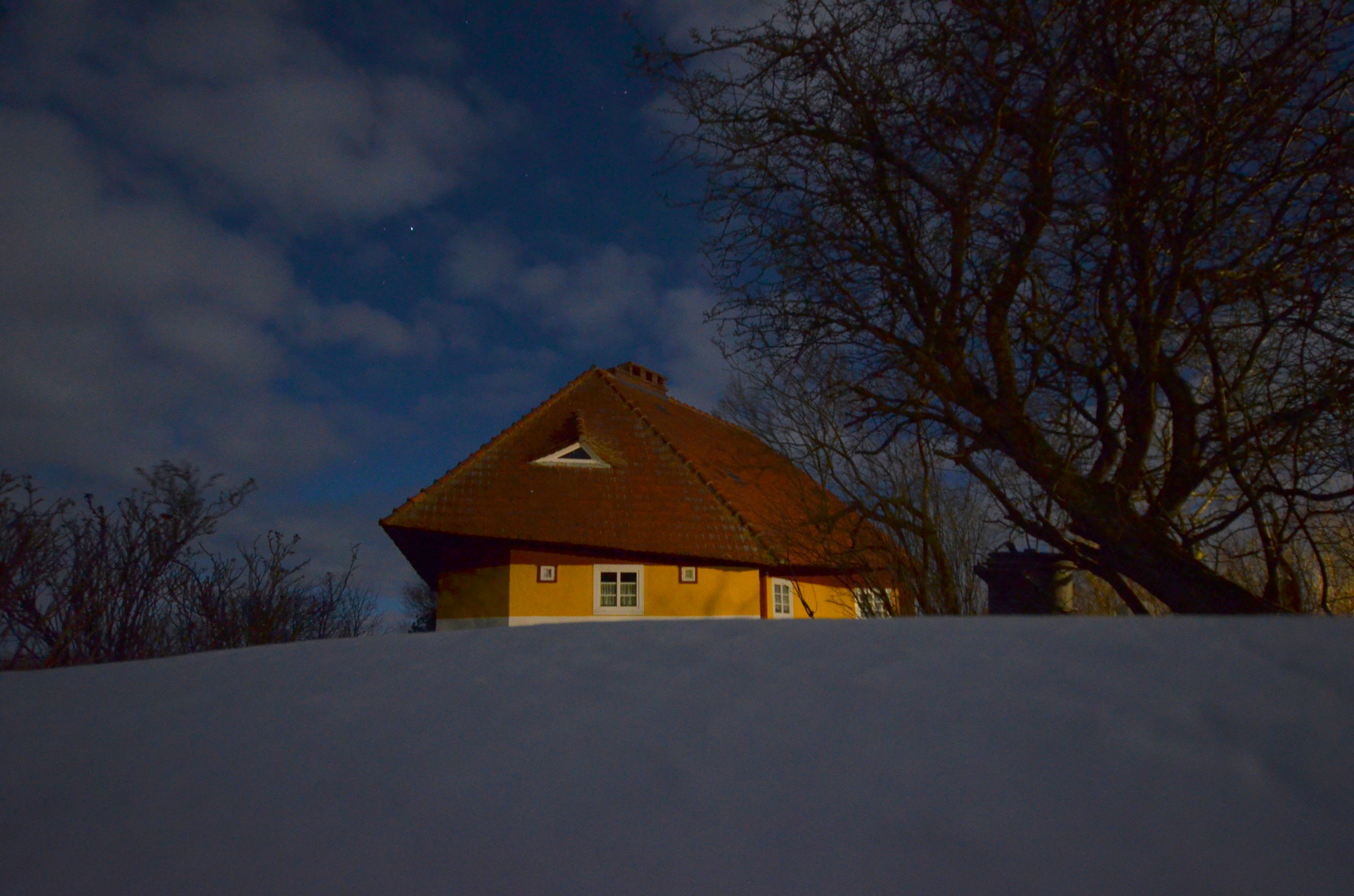 Mitternacht in Vitte