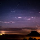 Mitternacht überm Elbsandstein