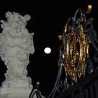 Mitternacht - Vollmond - am Schloss Falkenlust