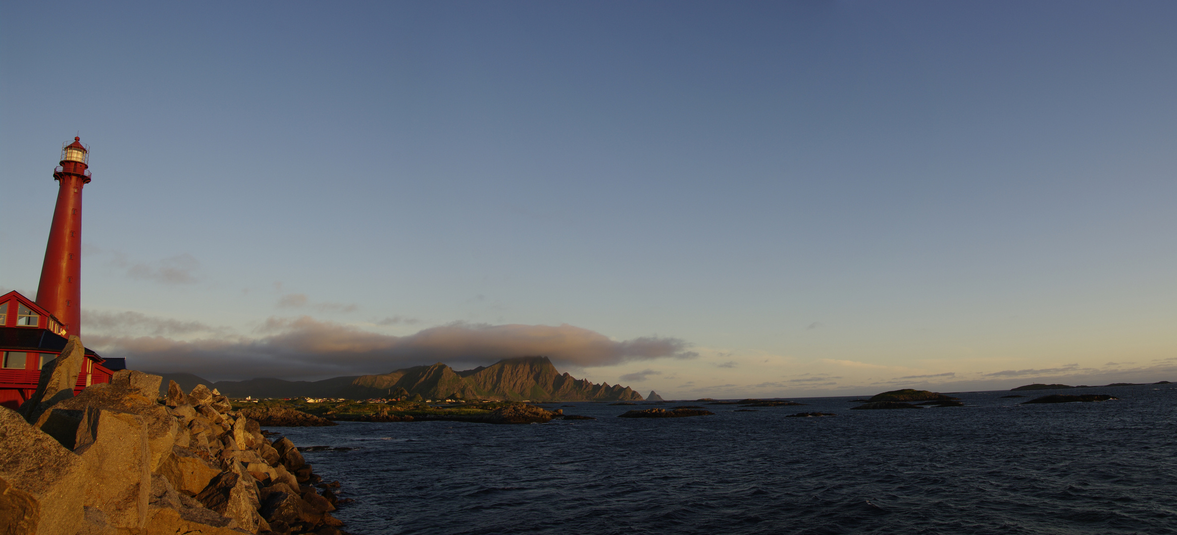 Mitternachts Sonne Norwegen